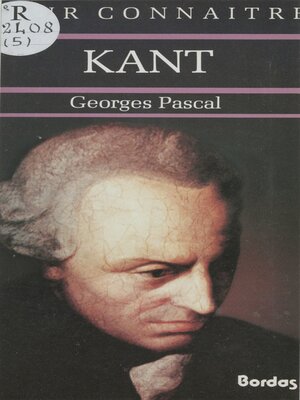 cover image of Kant